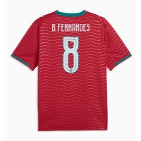Stroje piłkarskie Portugalia Bruno Fernandes #8 Koszulka Podstawowej MŚ 2026 Krótki Rękaw
